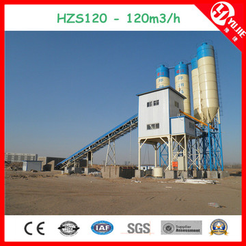 New Design 120m3/H Concrete Batching Plant with Sicoma Mixer